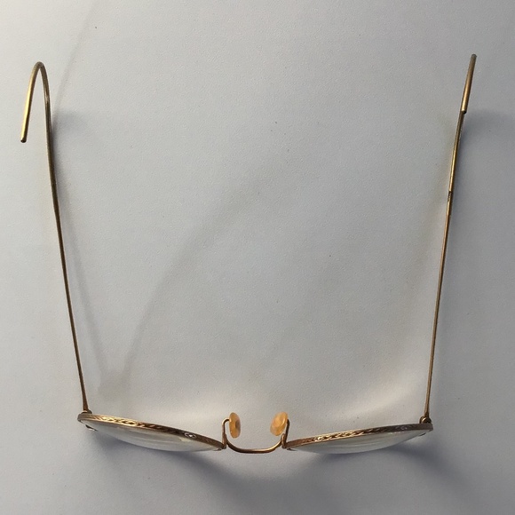 Antique Wire Reading Eye Glasses Spectacles Bifocals - Picture 14 of 16